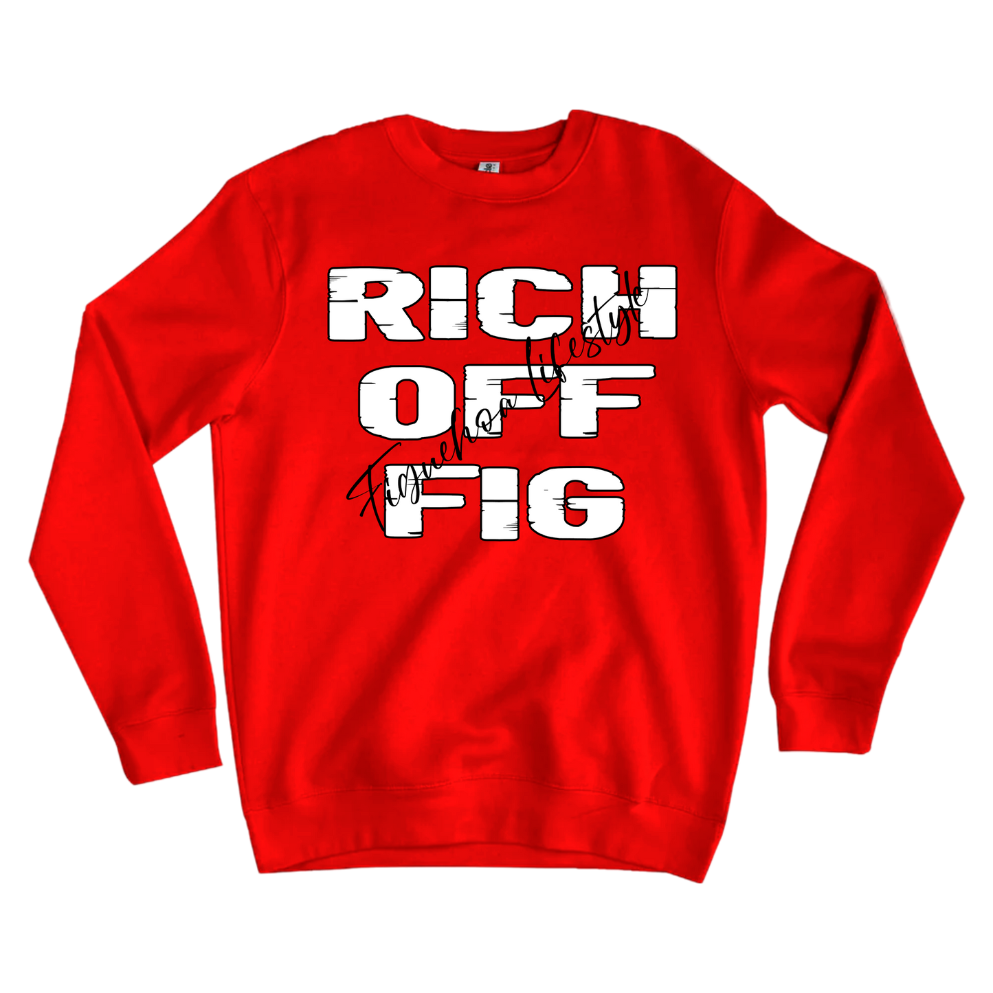 ROF RED CREWNECK